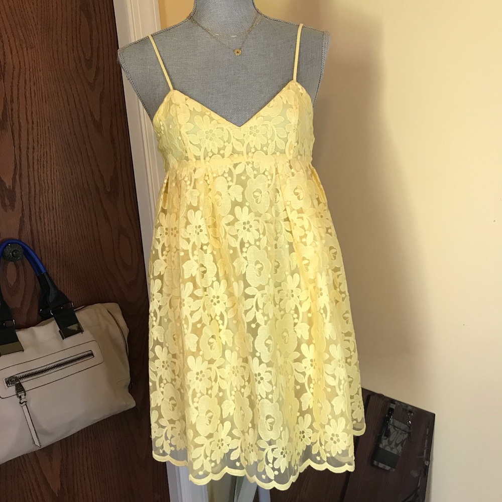 Nasty gal baby doll lace dress